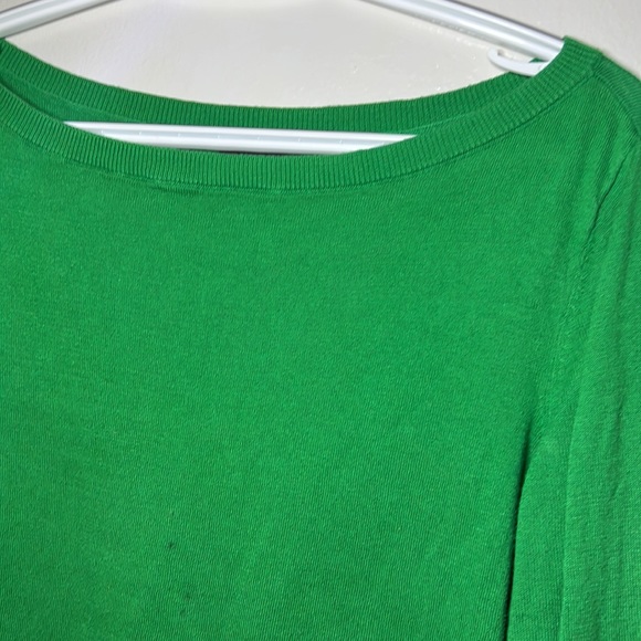 Halogen Apple Green Sweater Women’s Size XXL Comfy Long Sleeve Relax Fit - Picture 3 of 10